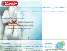 Tablet Screenshot of algodonsuperior.com